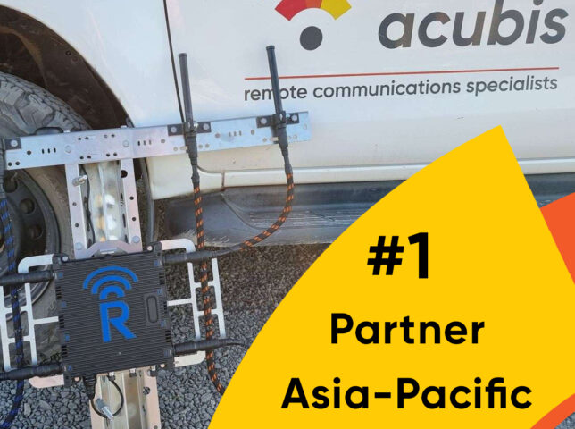 Acubis truck with Rajant communications technology