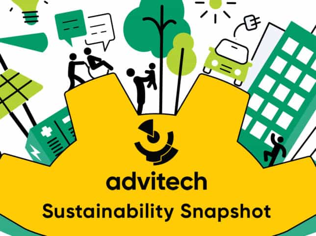 graphic depicting sustainability elements