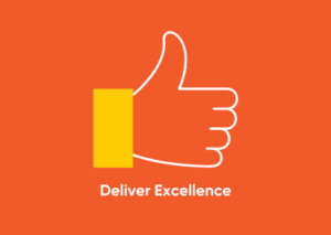 Deliver excellence icon