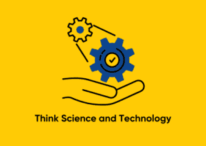 Think science and technology icon
