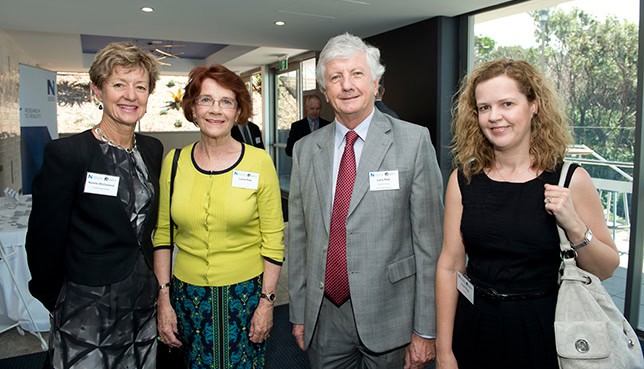 Larry Platt - Advitech was recognised by the University of Newcastle, as the recipient of the 2015 Leonard Award for Innovation. Larry, his wife Lynne and Sarah King were at the presentation to accept the award.