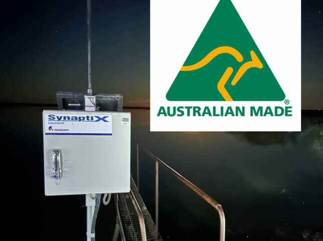 Novecom's SynaptiX LID with Australian Made Symbol.